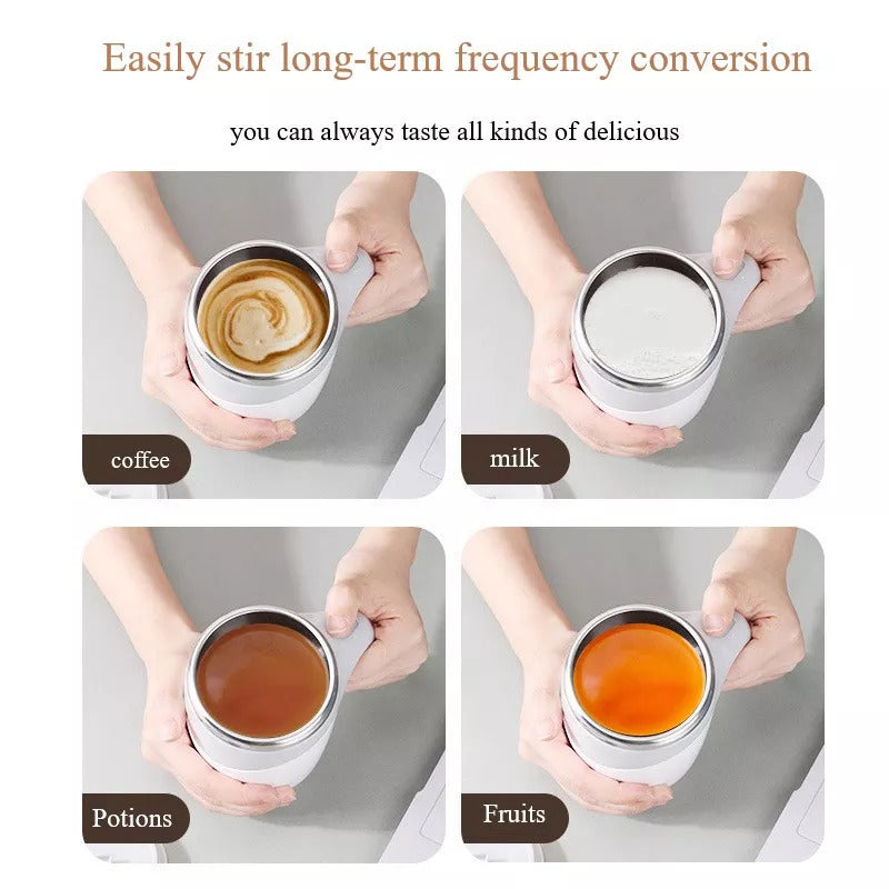 Rechargeable Model Automatic Stirring Cup Coffee Cup High Value Electric Stirring Cup Lazy Milkshake Rotating M